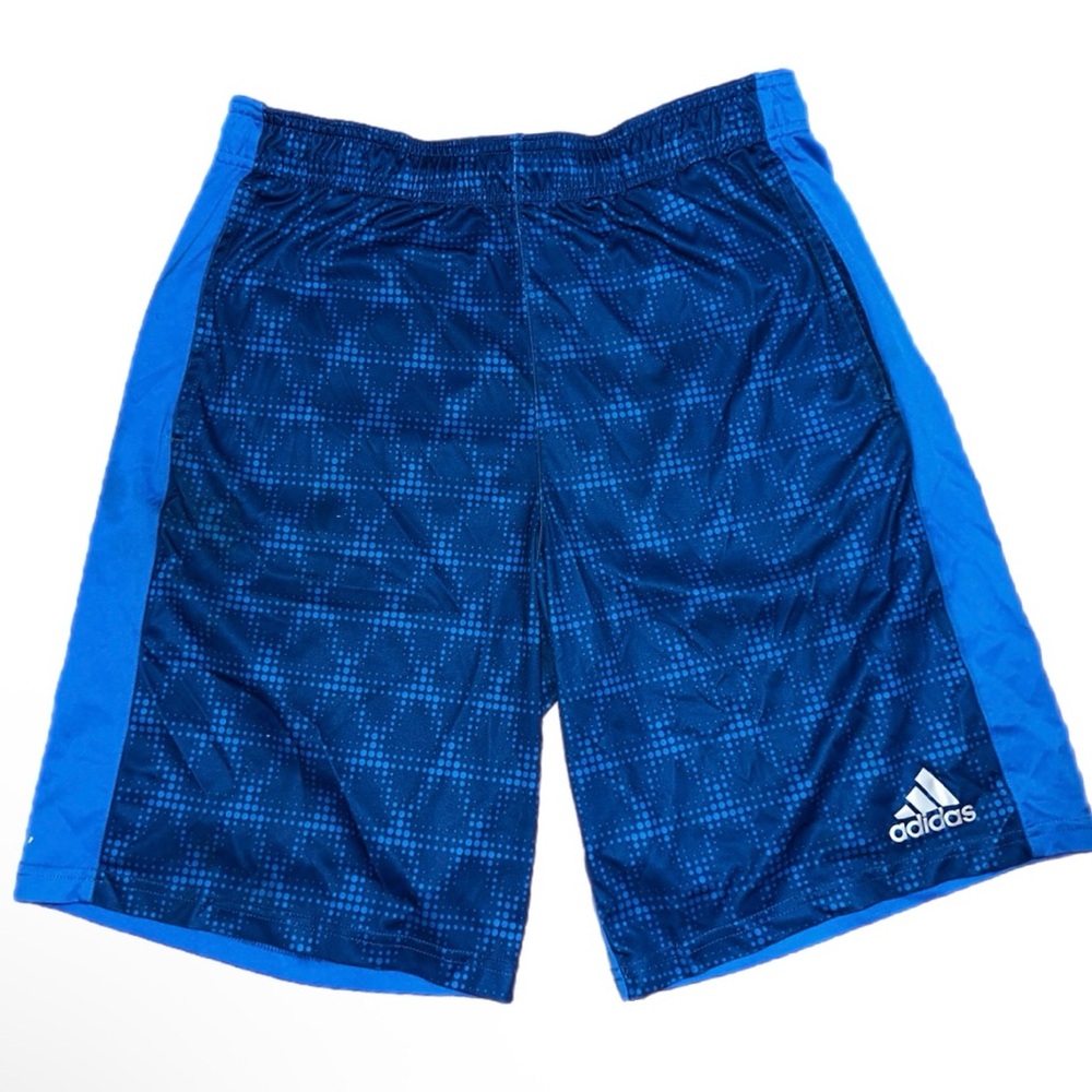Mens Blue Adidas Shorts